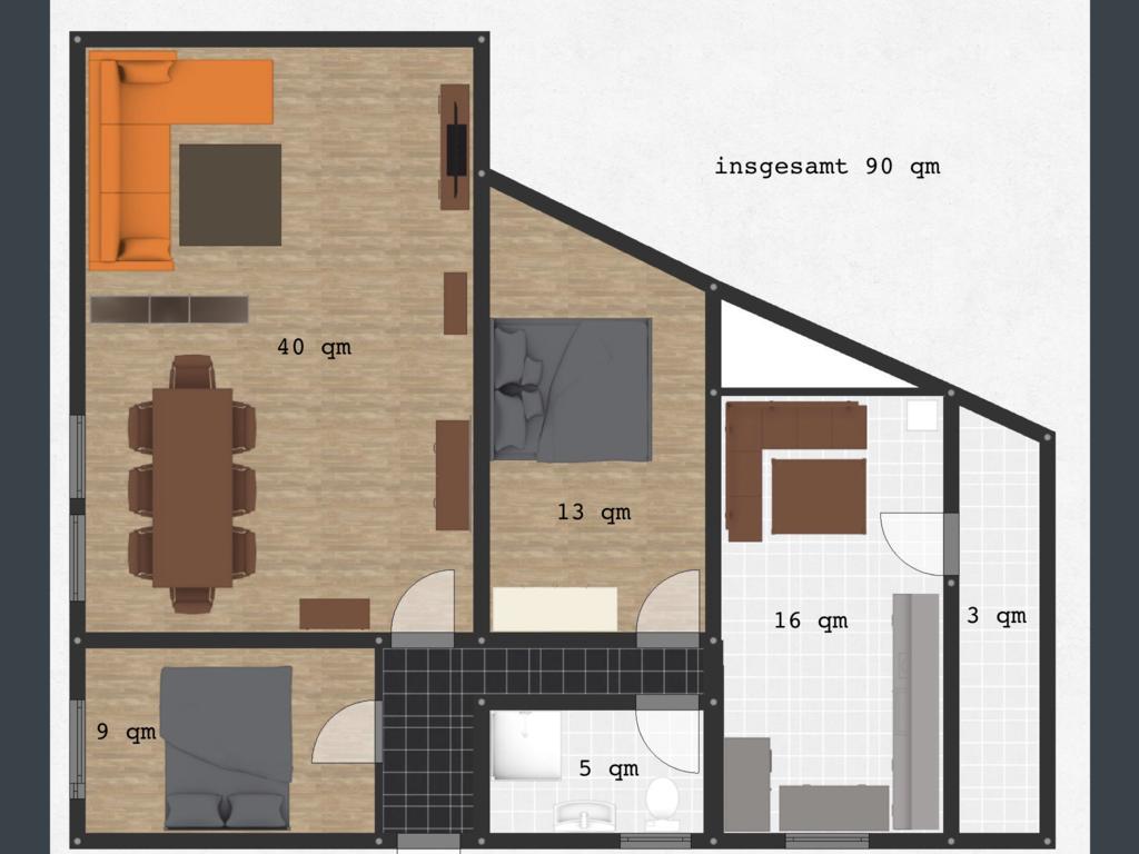 Ferienwohnung Wuerzburg, Wuerzburg Sanderau ภายนอก รูปภาพ